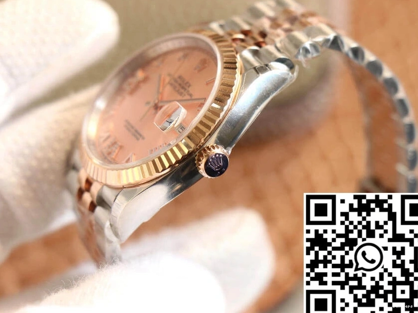 Diamonds Rose M126231-0027 Factory Gold EW Rolex Dial Datejust 0306